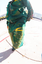 Load image into Gallery viewer, Forrest green studded crystals set