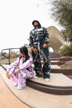 Load image into Gallery viewer, Black real tree camo pants