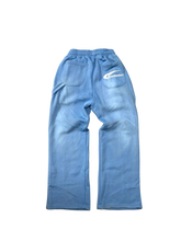 Load image into Gallery viewer, Baby blue studded crystal pants
