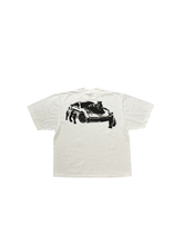 Load image into Gallery viewer, White Embroidered panther top
