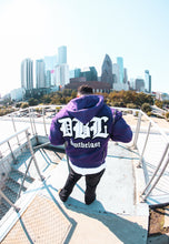 Load image into Gallery viewer, Triple zip up purple jacket