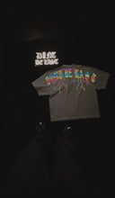 Load and play video in Gallery viewer, WHITE LIGHTING TEE (REFLECTIVE)