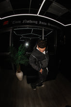 Load image into Gallery viewer, Vintage Grey triple zip up jacket
