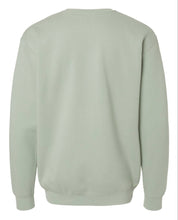 Load image into Gallery viewer, Sage Green Arc logo Crew Neck
