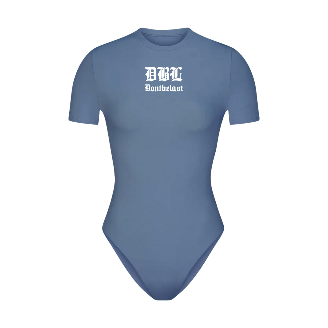 DBL shark blue body suit