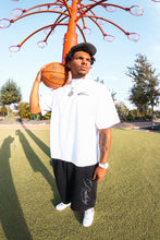 Load image into Gallery viewer, Baggy Black 3/4 Shorts
