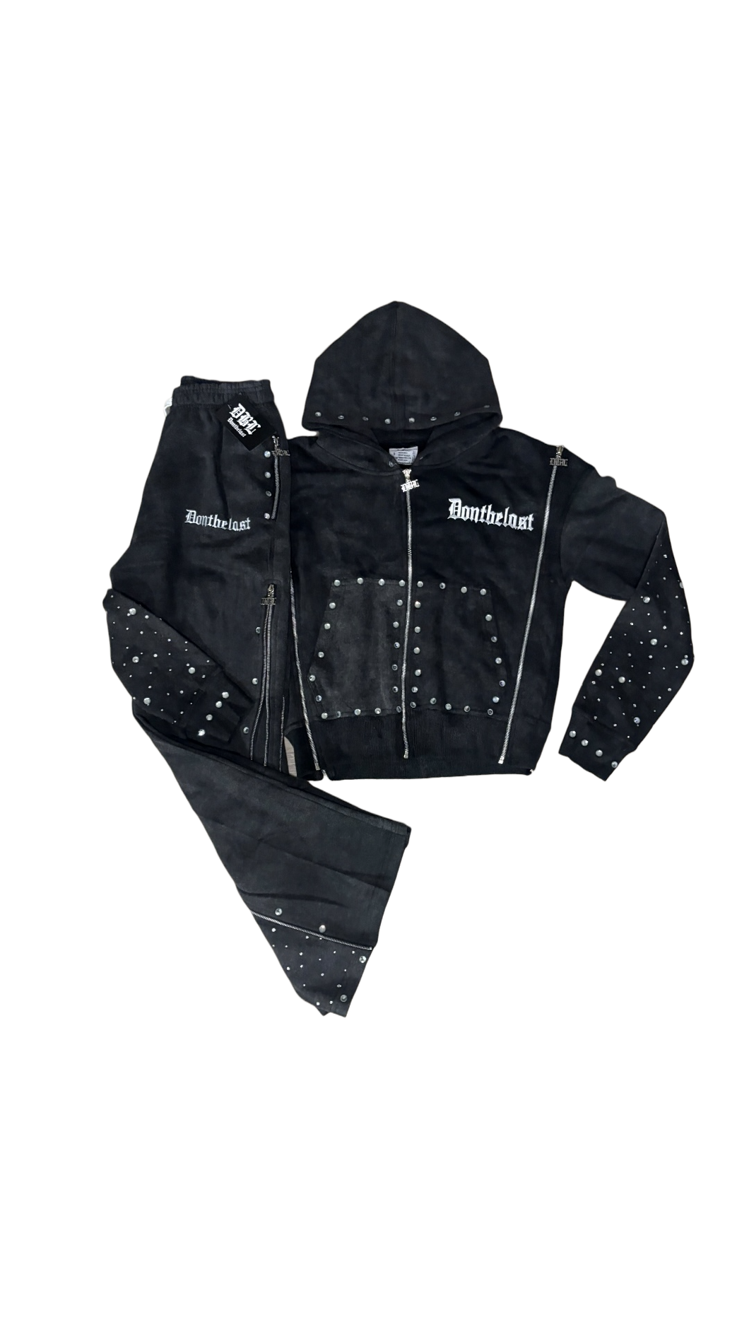 Vintage Grey Triple Zip Set