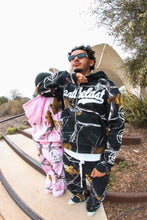 Load image into Gallery viewer, Black Real Tree Camo Zip up &amp; Pants Set
