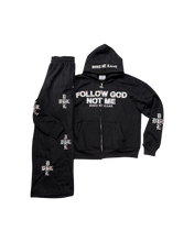 Load image into Gallery viewer, Black Follow God not me set
