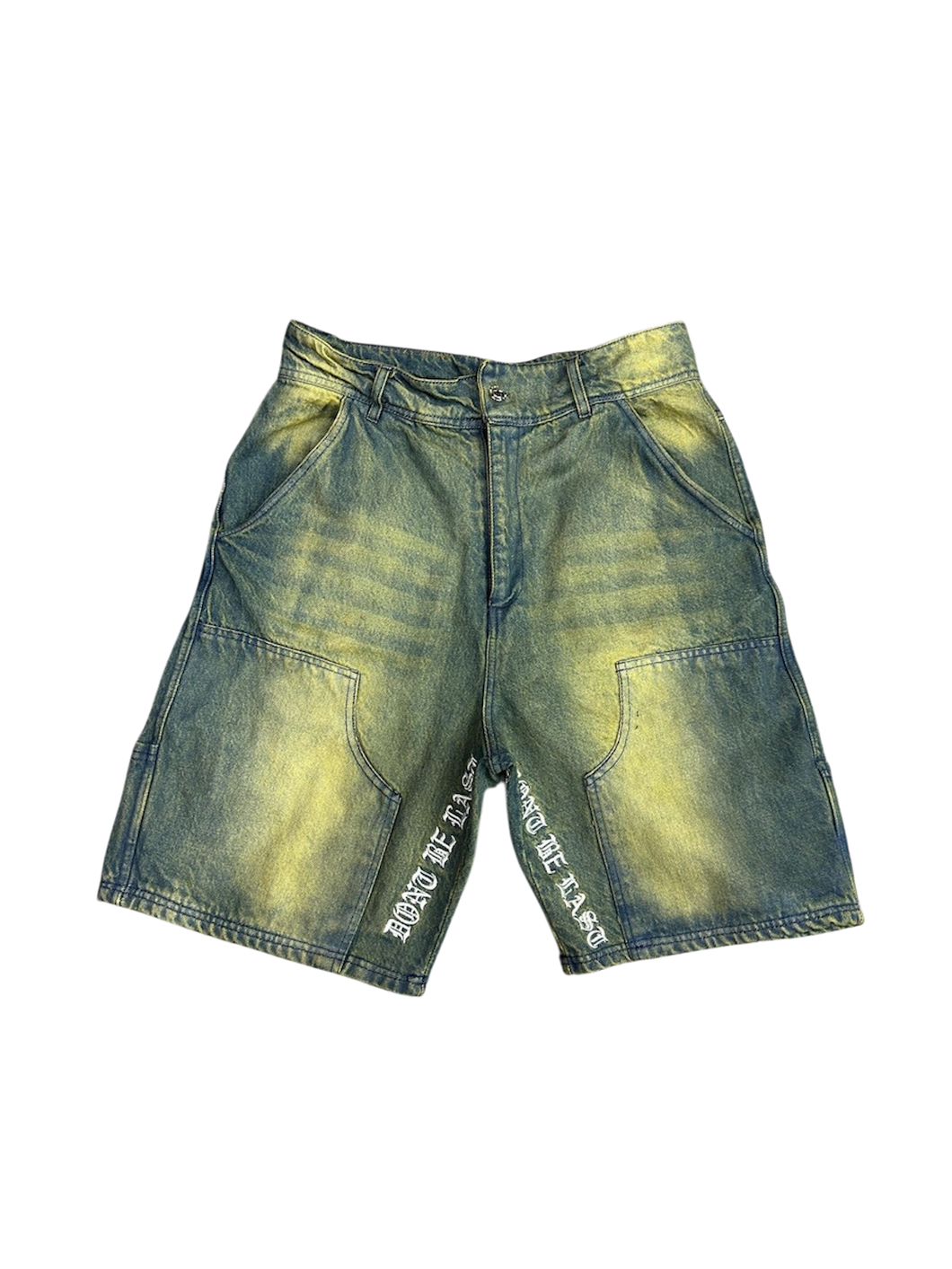 Embroidery Jorts