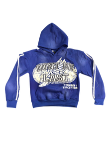 Blue Track team Hoodie & Pant Set