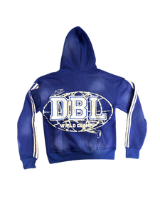 Blue Track team Hoodie & Pant Set