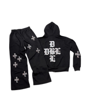 Load image into Gallery viewer, Black Follow God Not me zip up
