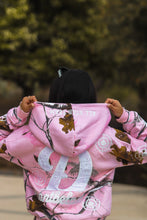 Load image into Gallery viewer, Pink camo zip up
