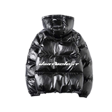 Load image into Gallery viewer, Dont Be Last Shiny Puffer Jacket
