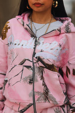 Load image into Gallery viewer, Pink Real Tree Camo Zip up &amp; Pants Set
