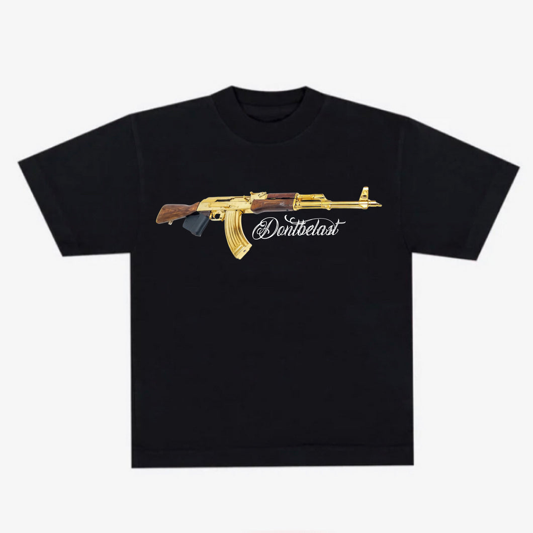 Cinco De Mayo Gold Ak Tee in black