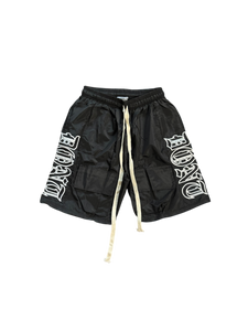 2 in 1 Black nylon pants