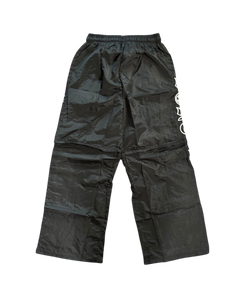 2 in 1 Black nylon pants