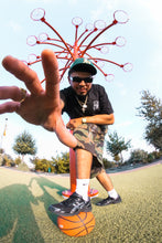 Load image into Gallery viewer, Baggy Camo 3/4 shorts
