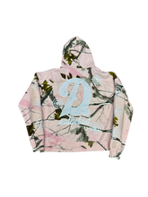 Load image into Gallery viewer, Pink camo zip up
