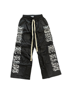 2 in 1 Black nylon pants