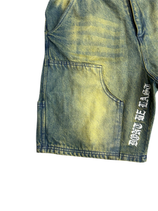 Embroidery Jorts