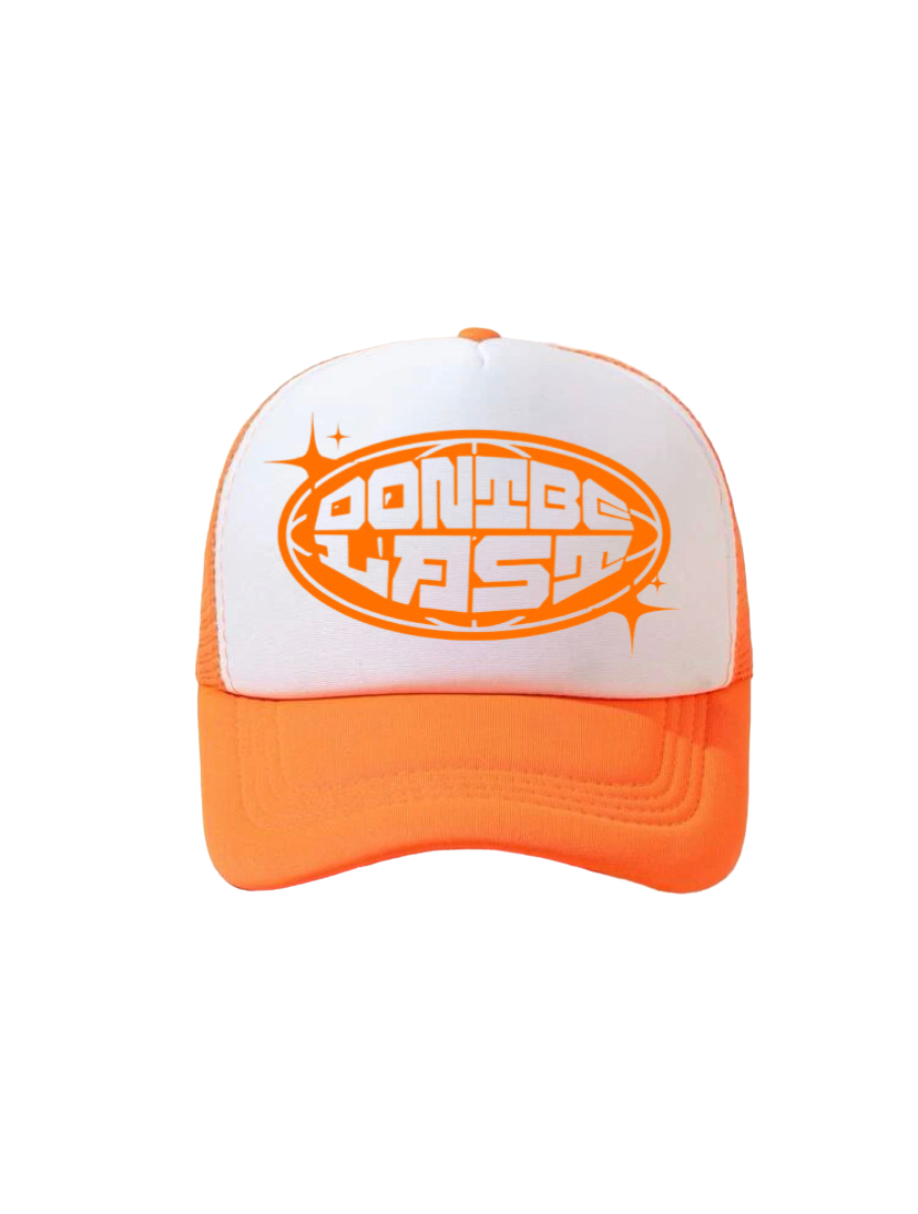 Orange Globe Trucker Hat