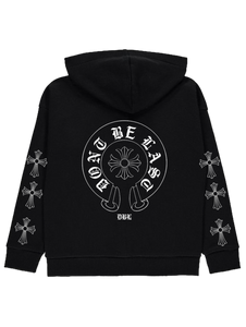 Black Spell out hoodie