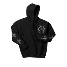 Load image into Gallery viewer, Black Spell out hoodie
