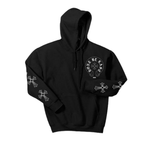 Black Spell out hoodie