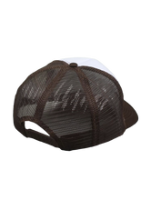 Load image into Gallery viewer, Brown Star Trucker hat
