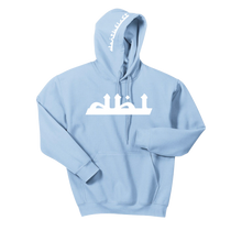 Load image into Gallery viewer, Baby Blue Puff Hoodie
