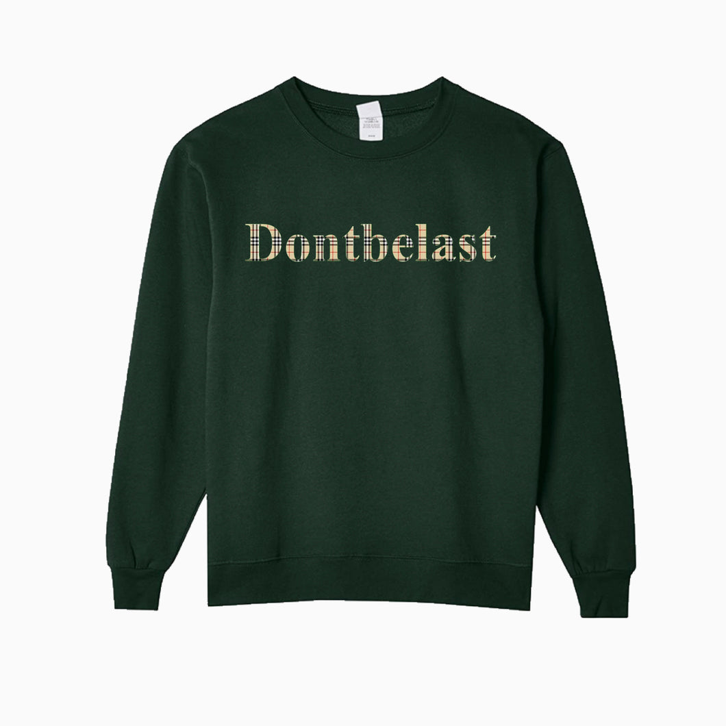 DBL Forest Green Plaid Sweater