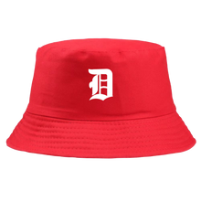 Load image into Gallery viewer, Red Reversible DBL Bucket hat
