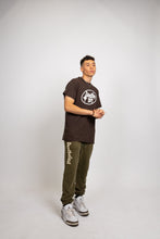 Load image into Gallery viewer, Olive green Motion sweats
