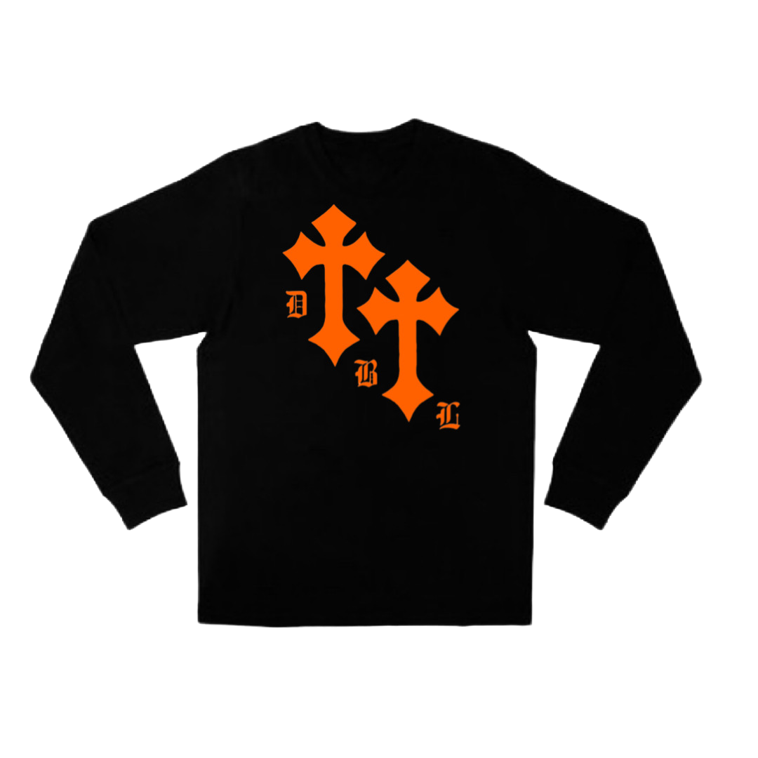 Black Cross Long Sleeve – dontbelast