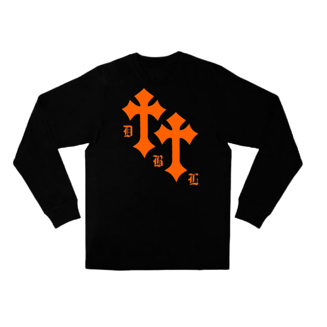 Black Cross Long Sleeve