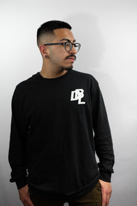 Black Logo Long Sleeve