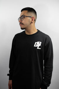 Black Logo Long Sleeve