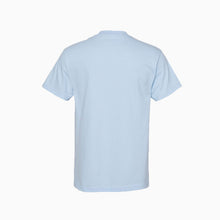 Load image into Gallery viewer, Baby Blue logo Swish T-shirt
