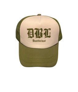 DBL Olive Green Trucker